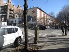 Joseph Beuys 7000 Oaks at 10th Avenue and West 22nd Street in New York